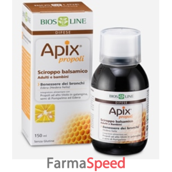 apix propoli sciroppo balsamico senza conservanti 150 ml