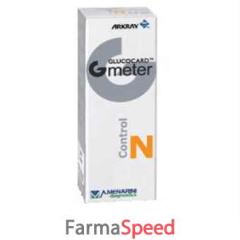 soluzione di controllo per glucometro a concentrazione normale per glucocard g+ meter e glucocard g meter 1 pezzo