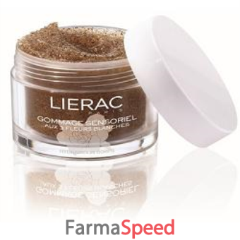 lierac gommage sensoriel 3 fiori bianchi idratazione corpo 175 ml