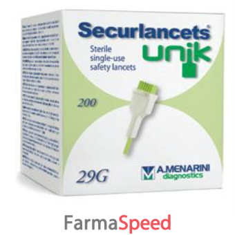lancette pungidito securlancets unik gauge 29