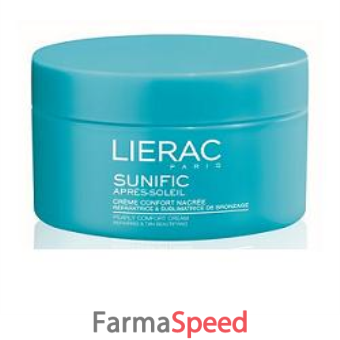 lierac sunific apres soleil creme haute hydratation