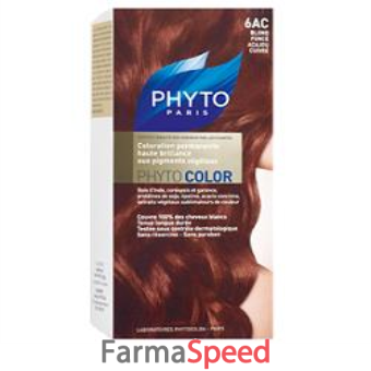 phyto phytocolor 6ac biondo scuro mogano ramato