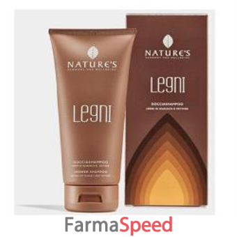 natures legni docciashampoo uomo 200 ml