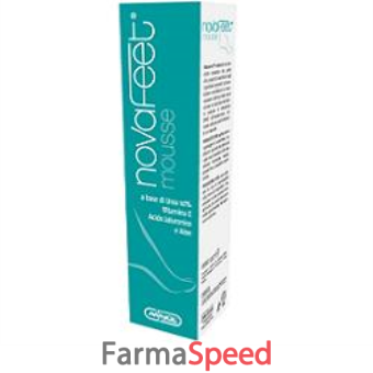 novafeet mousse idratante 100 ml