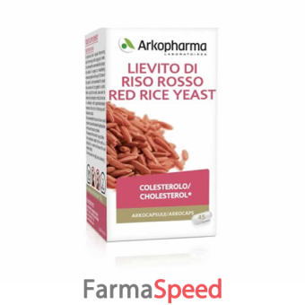 arkocapsule lievito di riso rosso 45 capsule
