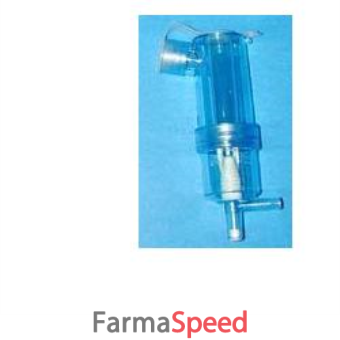ampolla nebulizzatrice tipo 2 a doppio flusso ricambio per aerosol makr