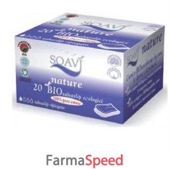 soavi nature biosalvaslip stesi 10 pezzi