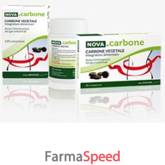 nova carbone vegetale 120 compresse