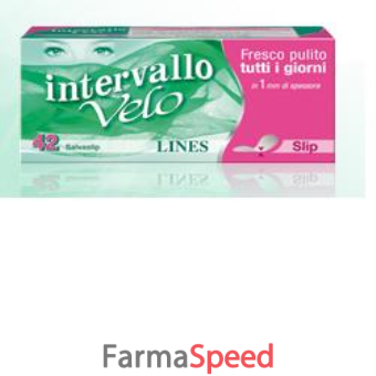 lines intervallo velo slip 42 pezzi