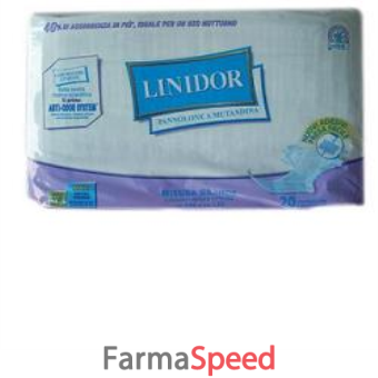 pannolone per incontinenza a mutandina linidor perfect care maxi 20 pezzi
