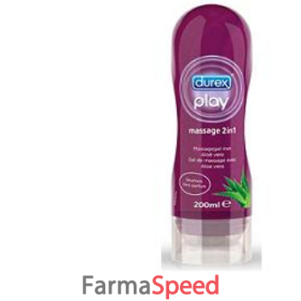 lubrificante durex massage 2 in 1 con aloe vera 200 ml