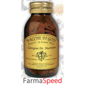 bacche di goji 180 pastiglie