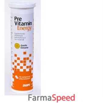 previtamin energy limone 15 compresse effervescenti da 4 g scatola 60 g