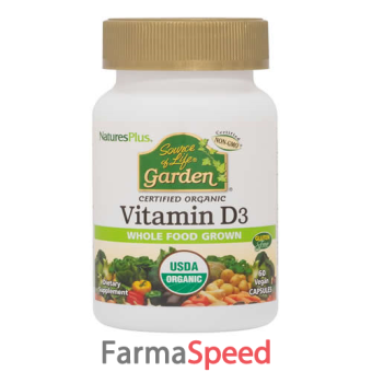 vitamina d3 sol garden da funghi vegano 60 capsule