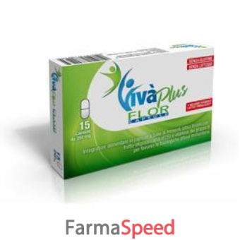 viva' plus flor fermenti lattici 15 capsule 5,25 g