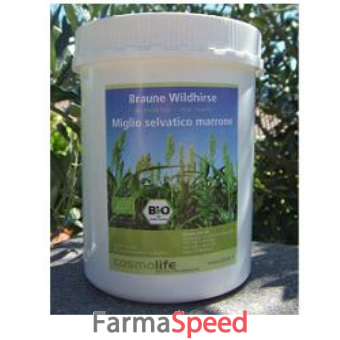 miglio selvatico marrone bio 750 g