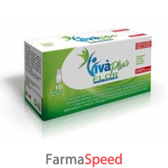 viva' plus flor fermenti lattici 10 flaconi 100 ml