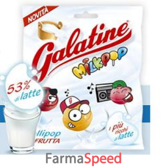 lecca lecca galatine milkpop 1 pezzo