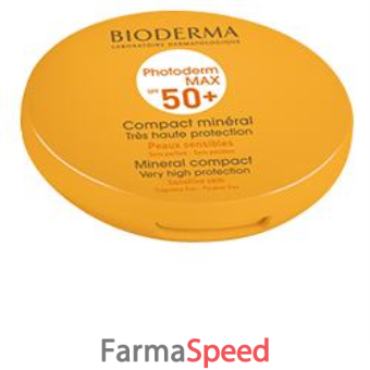 photoderm max compact spf 50+ crema solare minerale compatta nuance chiara 10 g