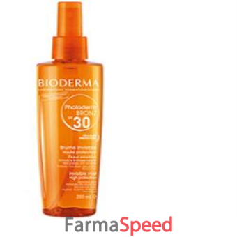photoderm bronz brume spf 30 200 ml