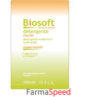 biosoft detergente flacone 400 ml