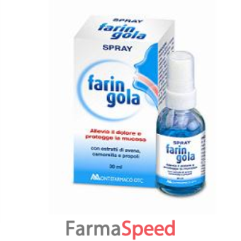 faringola spray per disinfezione mucosa orofaringea 30 ml