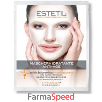 estetil maschera idratante acido ialuronico 17 ml