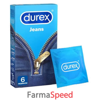 profilattico durex jeans easy on 6 pezzi