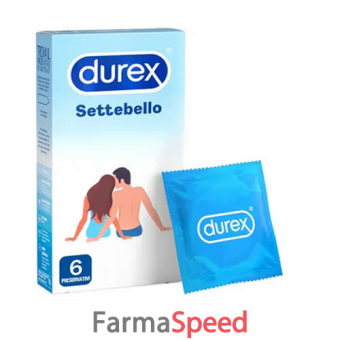 profilattico durex settebello classico 6 pezzi