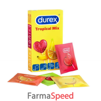 profilattico durex tropical easy on 6 pezzi