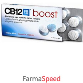 cb12 boost 10 chewing-gum 20 g