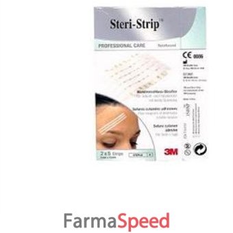 cerotto per sutura steristrip nexcare 6x75mm + 3x75mm