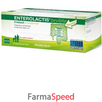 enterolactis bevibile 12 flaconcini 10 ml