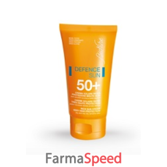 defence sun crema colorata 50+ natural tubo 50 ml
