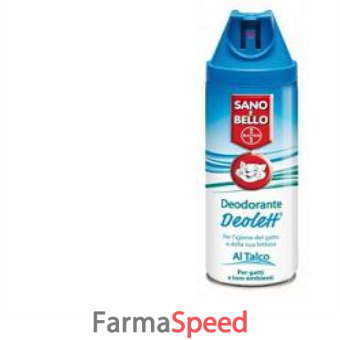 sano e bello deodorante deolett talco 200 ml