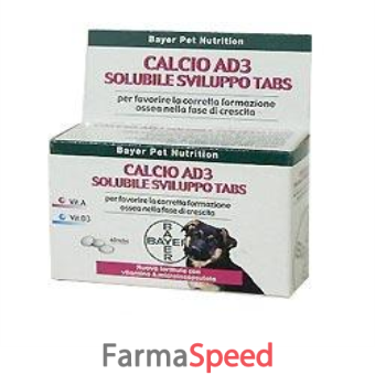 calcio ad3 solubile sviluppo 40 compresse