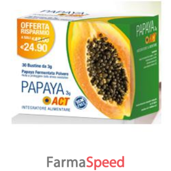 papaya act 3 g 30 bustine