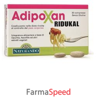 adipoxan ridukal 30 compresse