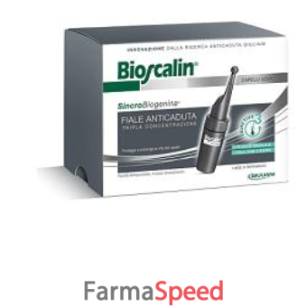bioscalin 10 fiale uomo sincrobiogenina con triactive