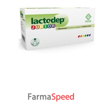 lactodep junior 8 flaconcini x 5,5 ml