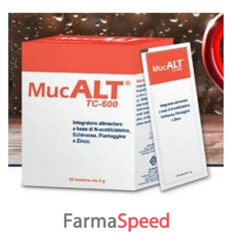 mucalt tc-600 20 buste 4 g