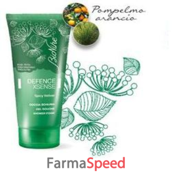 defence xsense doccia schiuma 7 spicy vetiver 200 ml