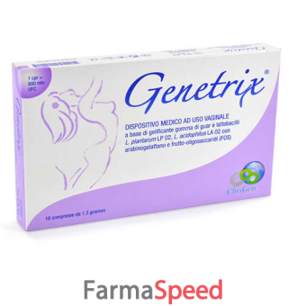genetrix 10 compresse vaginali 1,3 g