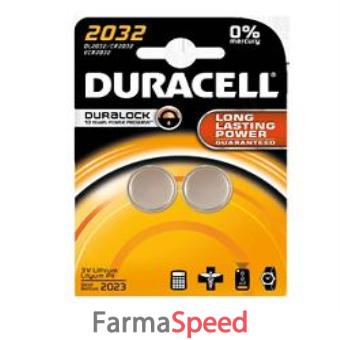 duracell speciality 2032 2 pezzi