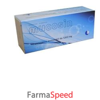 mucosin 40 compresse orosolubili 1200 mg