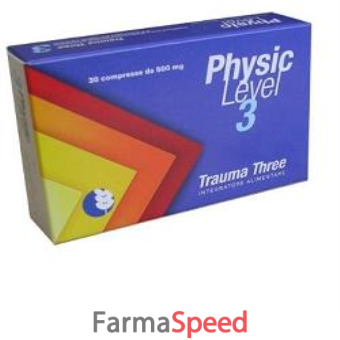 physic level 3 trauma three 30 compresse 500 mg