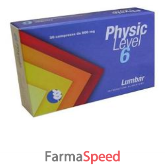physic level 6 lumbar 30 compresse 800 mg