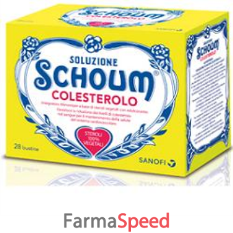 soluzione schoum colesterolo 28 bustine