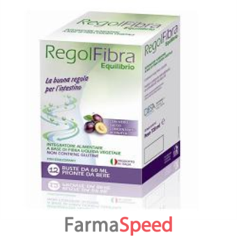 regolfibra equilibrio fibra liquida 12 buste 60 ml