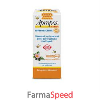 apropos effervescente c bimbi 10 compresse